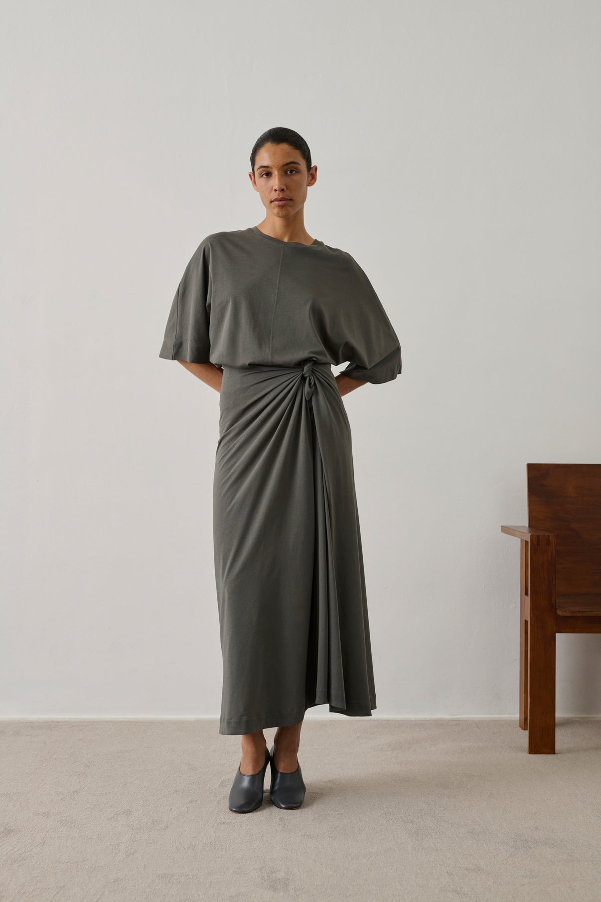 Jupe Goa - Ardoise - Coton - Femme vue 1