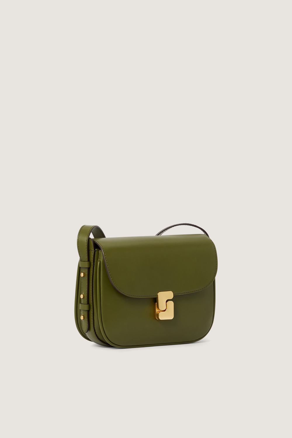 Sac Bellissima Mini - Vert Olive - Cuir - Femme vue 3